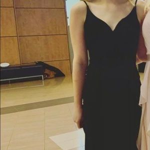 Velvet green Windsor dress